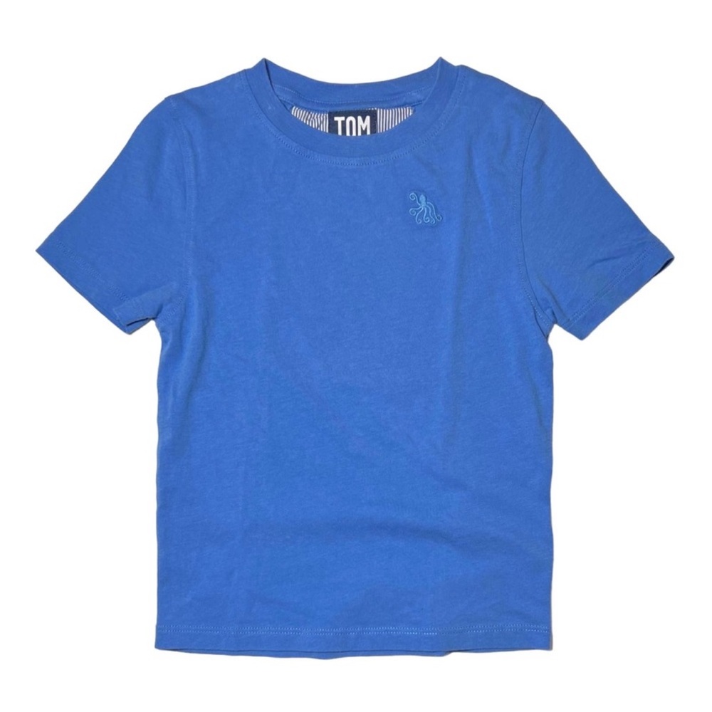 Tom & Teddy Boys T Shirt Atlantic Blue Size 5-6